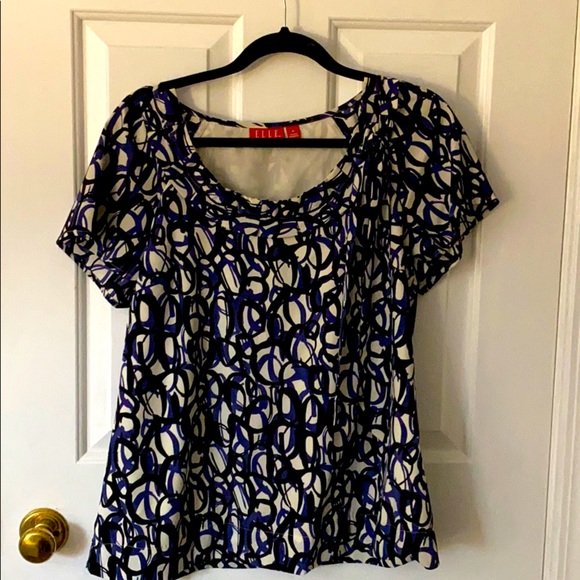 Elle short sleeves blouse - Picture 1 of 6